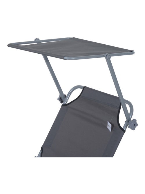 Bain de soleil pliable avec ombrelle SUNZWEET - Kiabi