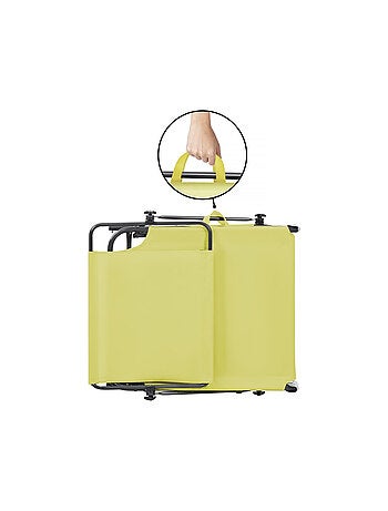 Bain de soleil pliable "Lazy" - Avec pare soleil