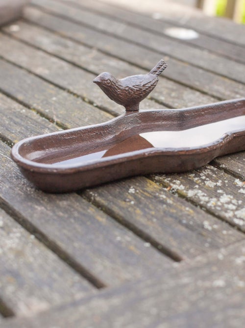 Bain d'oiseau en fonte - Kiabi