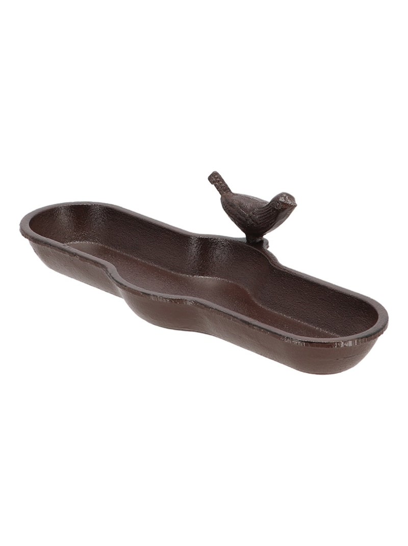 Bain d'oiseau en fonte Marron - Kiabi