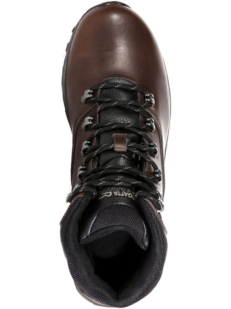 Bainsford - chaussures de randonnée en cuir imperméables - regatta great outdoors Marron - Kiabi