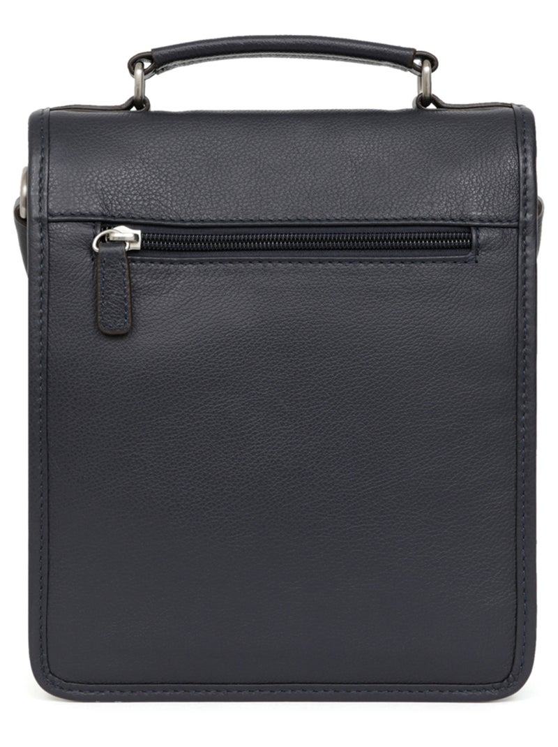 Baisenville  Cuir CONFORT Bleu marine - Kiabi