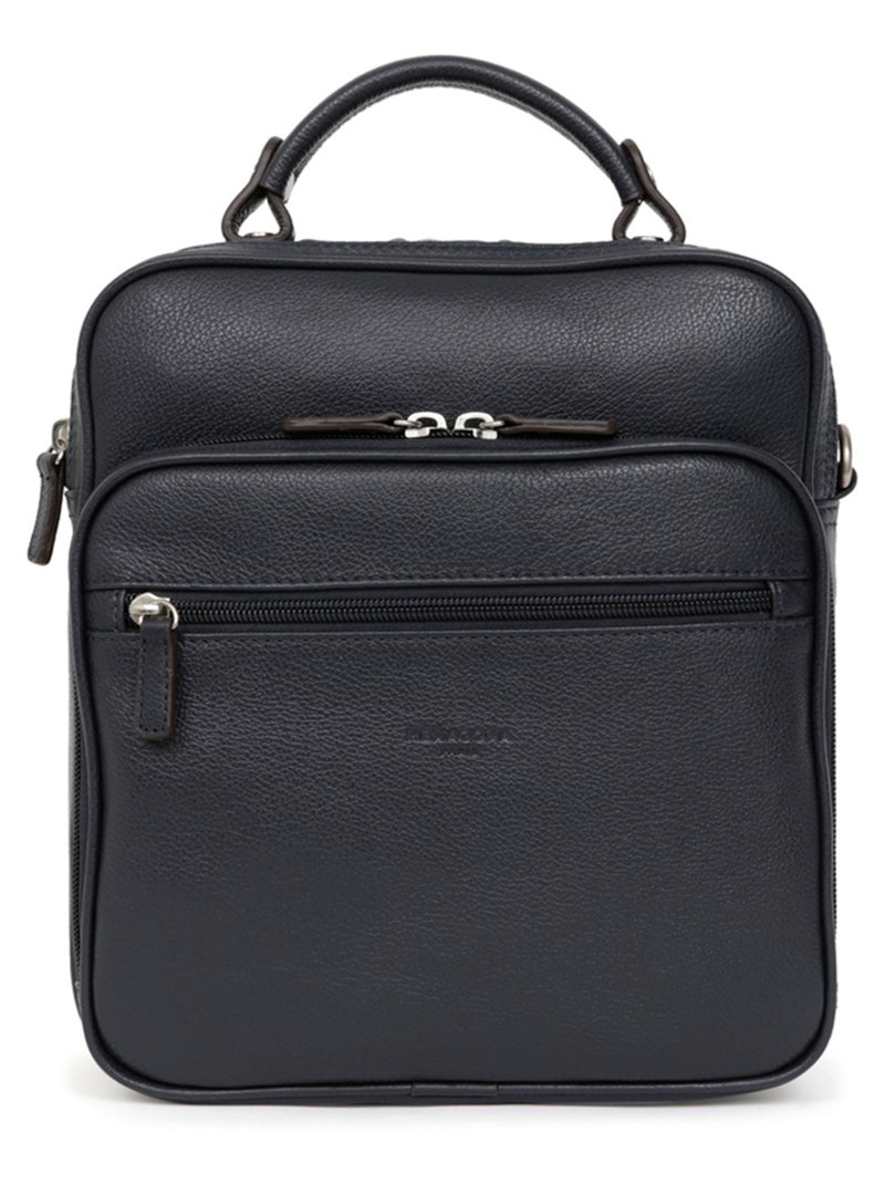 Baisenville  Cuir CONFORT Bleu marine - Kiabi