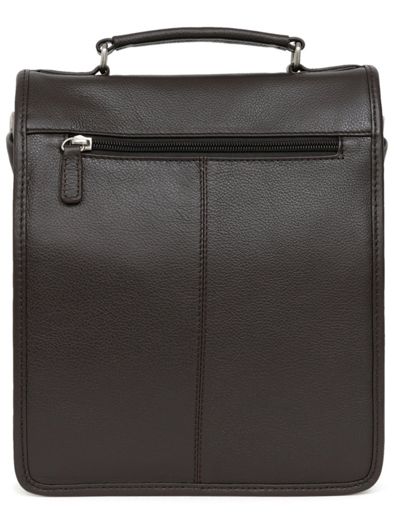 Baisenville  cuir confort hexagona Marron foncé - Kiabi