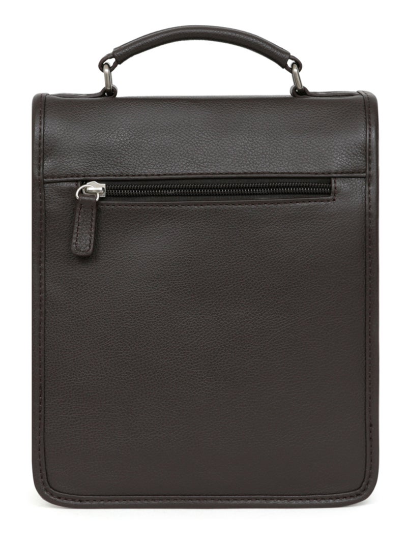 Baisenville  cuir confort hexagona Marron foncé - Kiabi