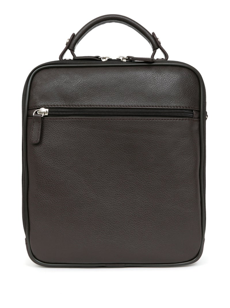Baisenville  cuir confort hexagona Marron foncé - Kiabi