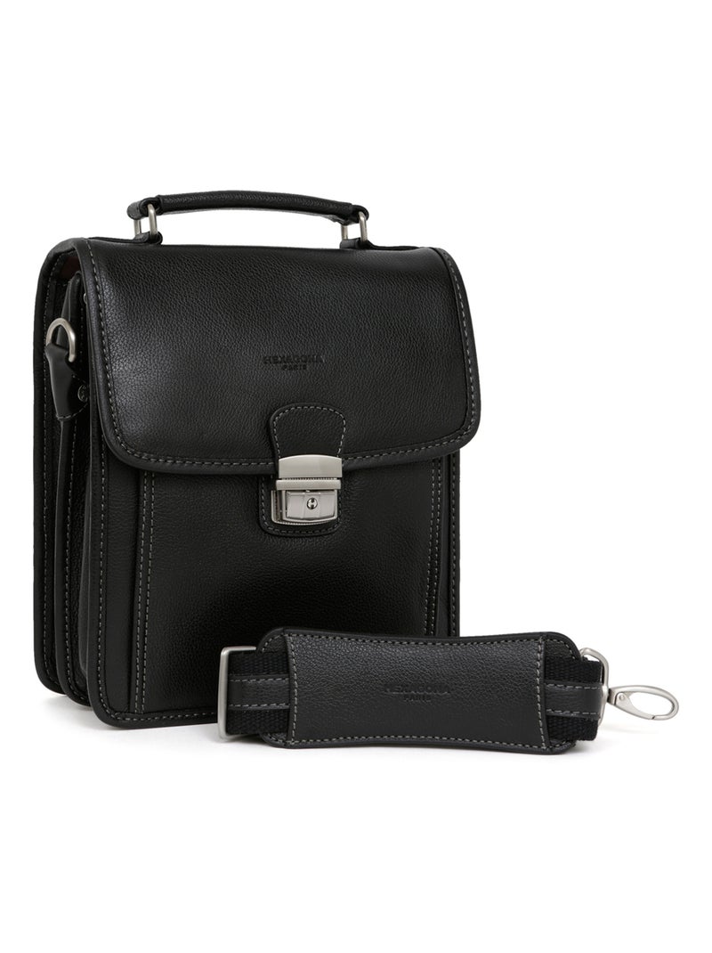 Baisenville  cuir confort hexagona Noir - Kiabi