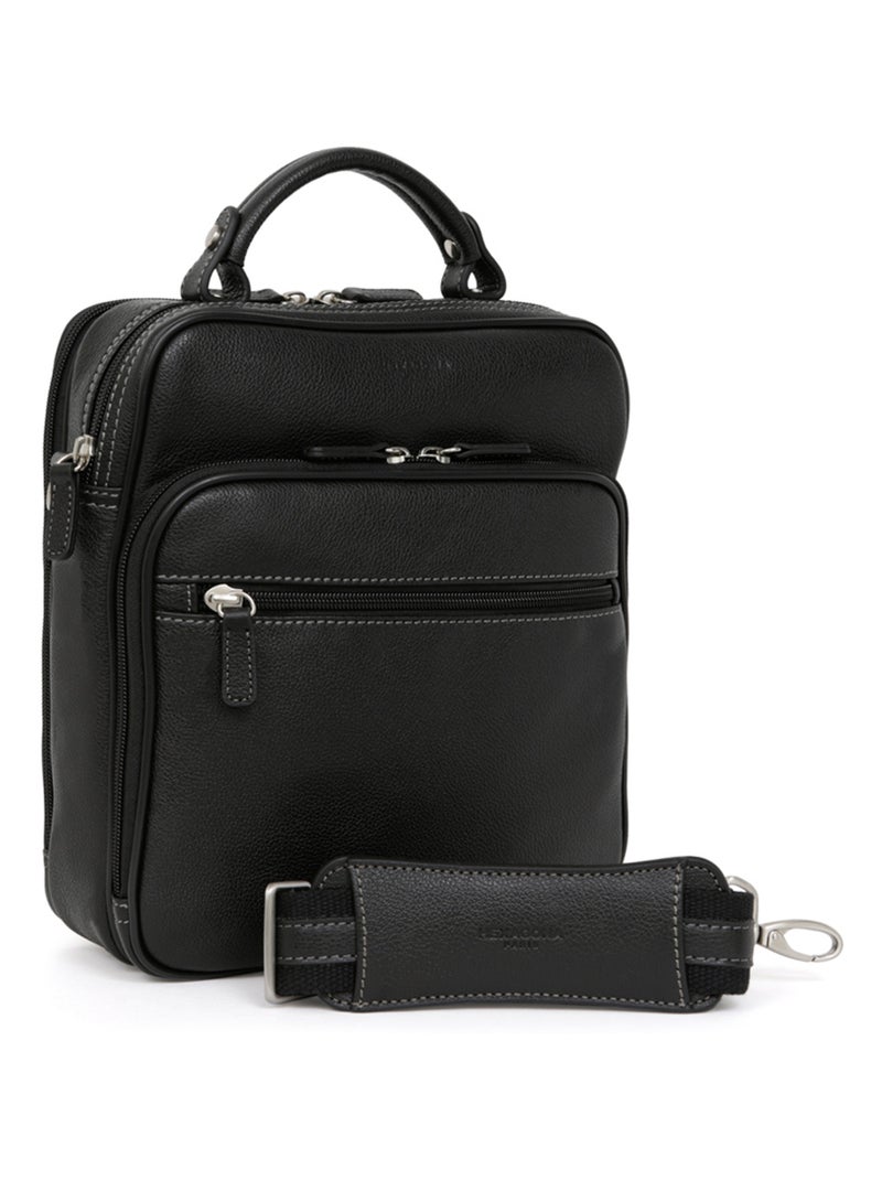 Baisenville  cuir confort hexagona Noir - Kiabi