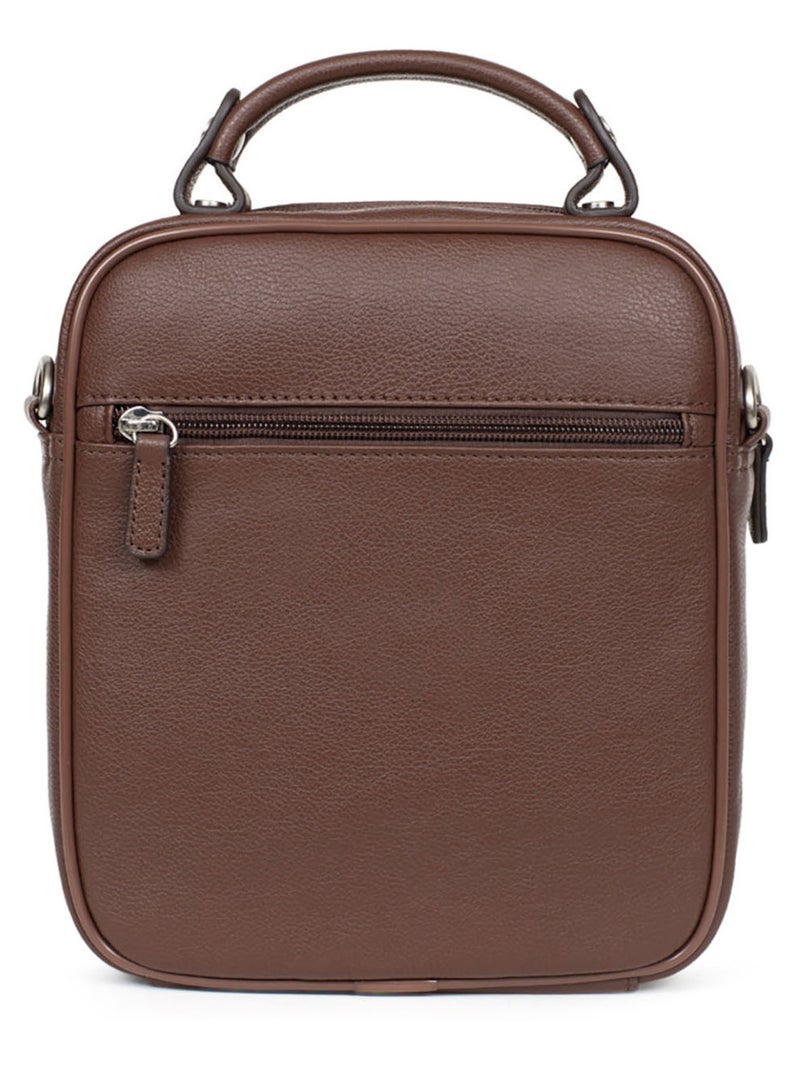 Baisenville  Cuir CONFORT Marron chocolat - Kiabi