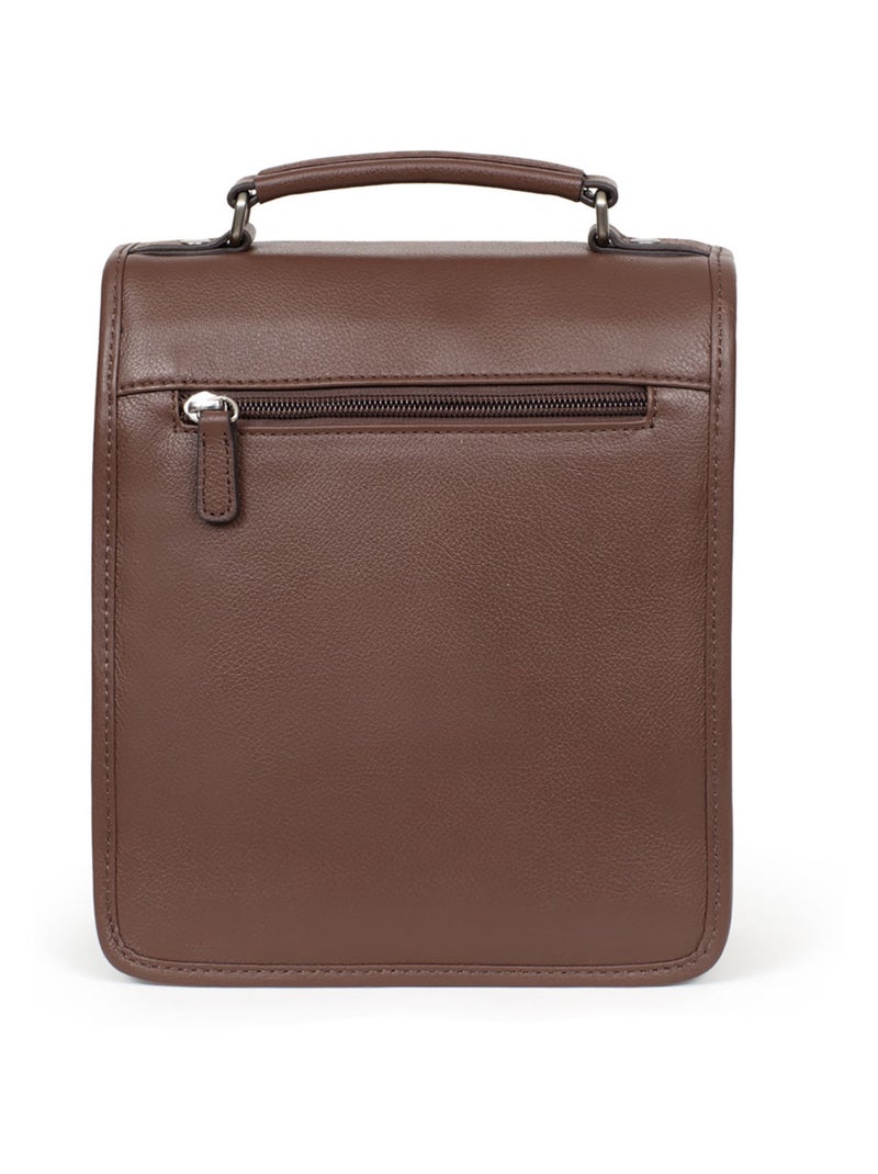 Baisenville  Cuir CONFORT Marron chocolat - Kiabi