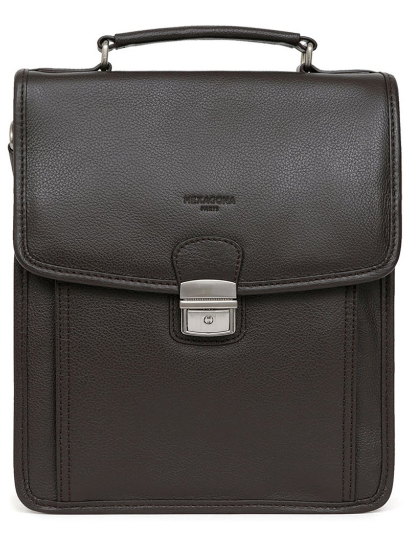 Baisenville  Cuir CONFORT Marron foncé - Kiabi