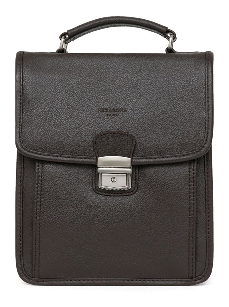 Baisenville  Cuir CONFORT Marron foncé - Kiabi