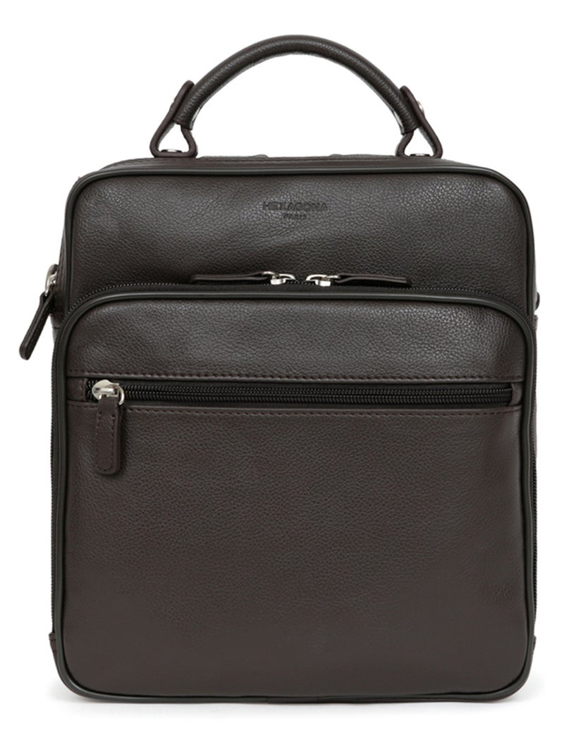 Baisenville  Cuir CONFORT Marron foncé - Kiabi