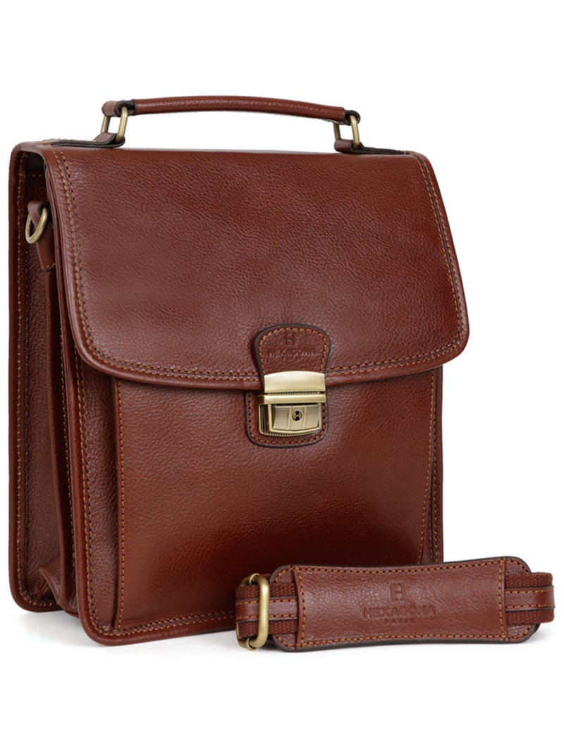 Baisenville  cuir république hexagona Marron - Kiabi