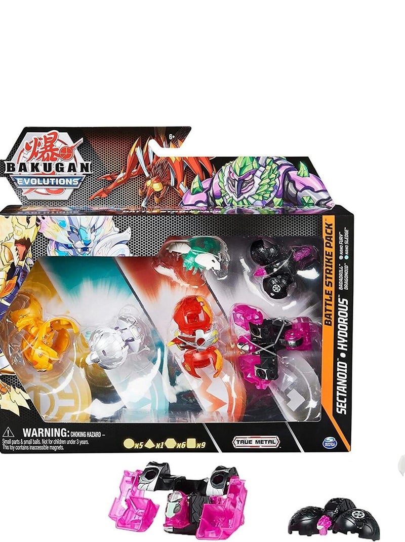 Bakugan BTB Battle Strike 6 Pack S4 Sectanoid N/A - Kiabi