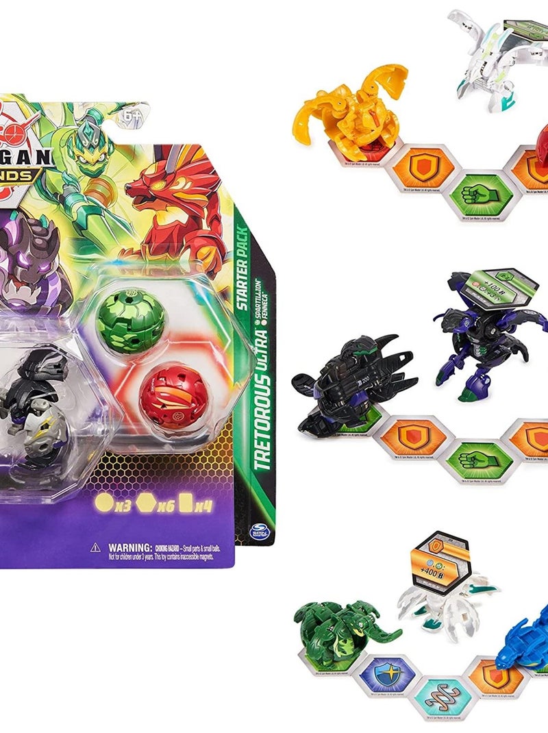 Bakugan Legends Starter 3 Pack, Assortiment N/A - Kiabi