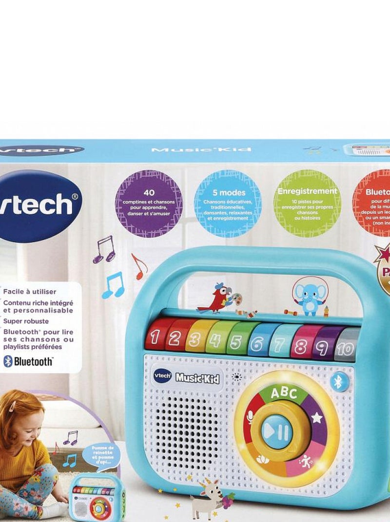 Baladeur musical Music'Kid Multicolore - Kiabi