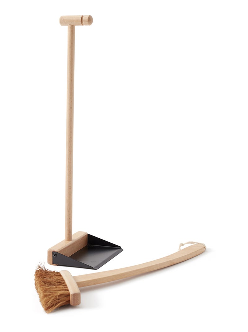 Balai et Pelle en bois Multicolore - Kiabi