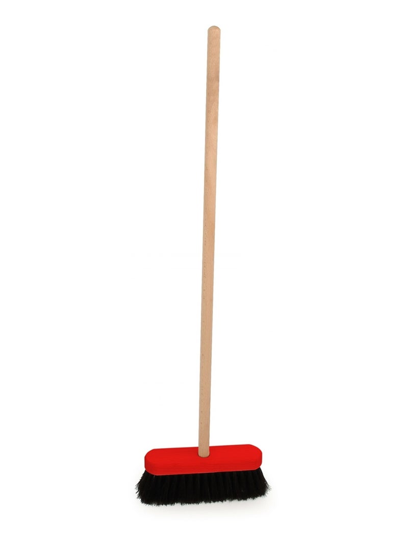 Balai rouge et noir 70 cm Rouge - Kiabi