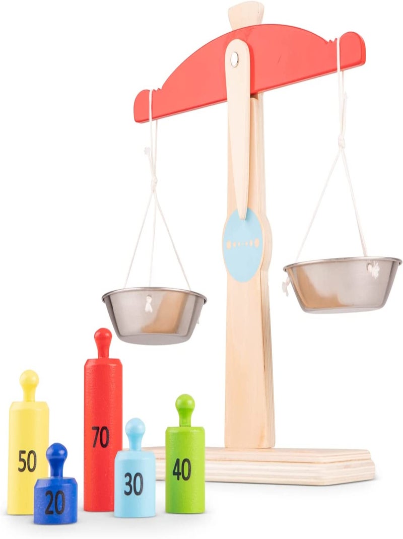 Balance avec poids Rouge - Kiabi