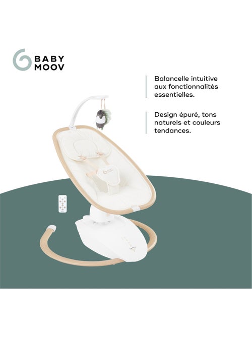 Balancelle bébé multifonctions et arche de jeux swoon hoop, sand 'babymoov' - Kiabi