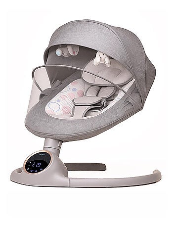 Balancelle bébé /transat électrique connécté ALPHA avec capote + moustiquaire