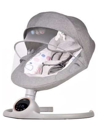 Balancelle bébé /transat électrique connécté ALPHA avec capote + moustiquaire
