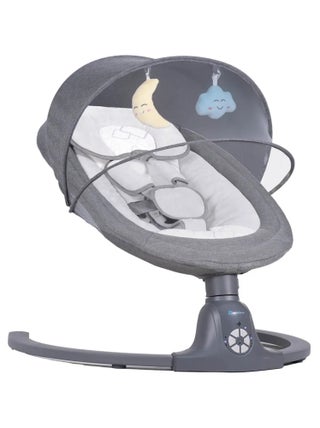 Balancelle bébé /transat électrique connécté AVA  avec capote + moustiquaire