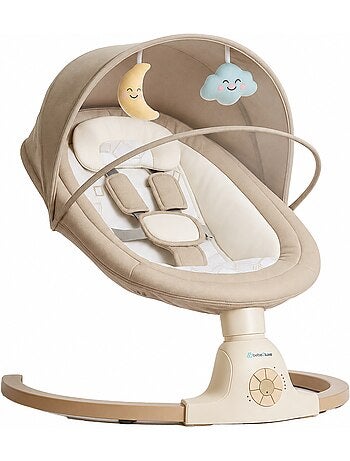 Balancelle bébé /transat électrique connéctée AVA avec capote + moustiquaire