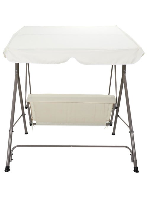 Balancelle beige en métal - Kiabi