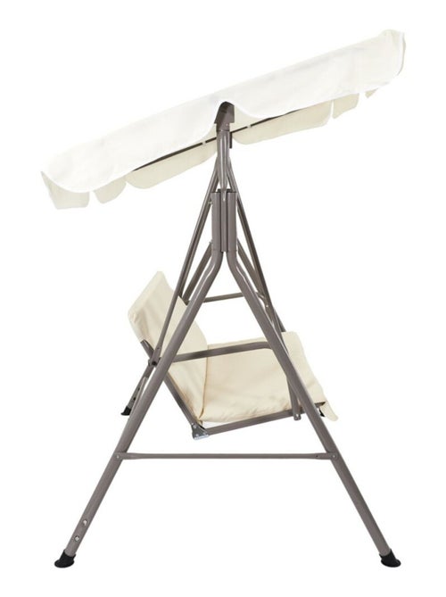 Balancelle beige en métal - Kiabi