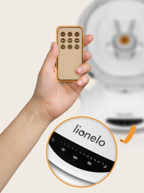 Balancelle Électrique 360° LIONELO Bella -  Léger - 12 mélodies - 6 modes - Télécommande - Kiabi