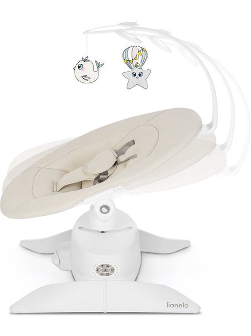 Balancelle et Nacelle Électrique LIONELO Vivi Set - 12 mélodies - 3 modes - Télécommande - Kiabi Balancelle et Nacelle Électrique LIONELO Vivi Set - 12 mélodies - 3 modes - Télécommande - Kiabi