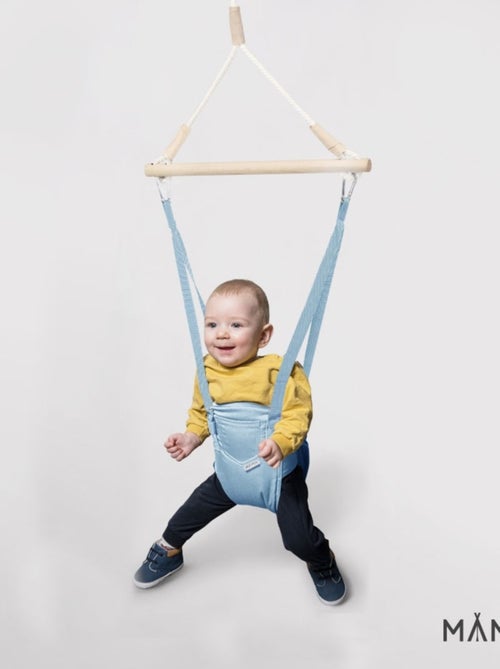Balancelle suspendue bébé Jumper (6- 24 mois) avec harnais et crochet - Kiabi Balancelle suspendue bébé Jumper (6- 24 mois) avec harnais et crochet - Kiabi