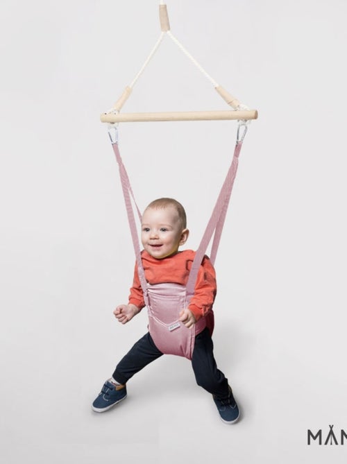 Balancelle suspendue bébé Jumper (6- 24 mois) avec harnais et crochet - Kiabi Balancelle suspendue bébé Jumper (6- 24 mois) avec harnais et crochet - Kiabi