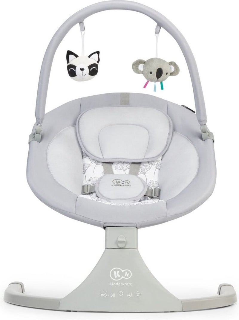 Balancelle transat bébé modèle pratique et confortable Gris - Kiabi