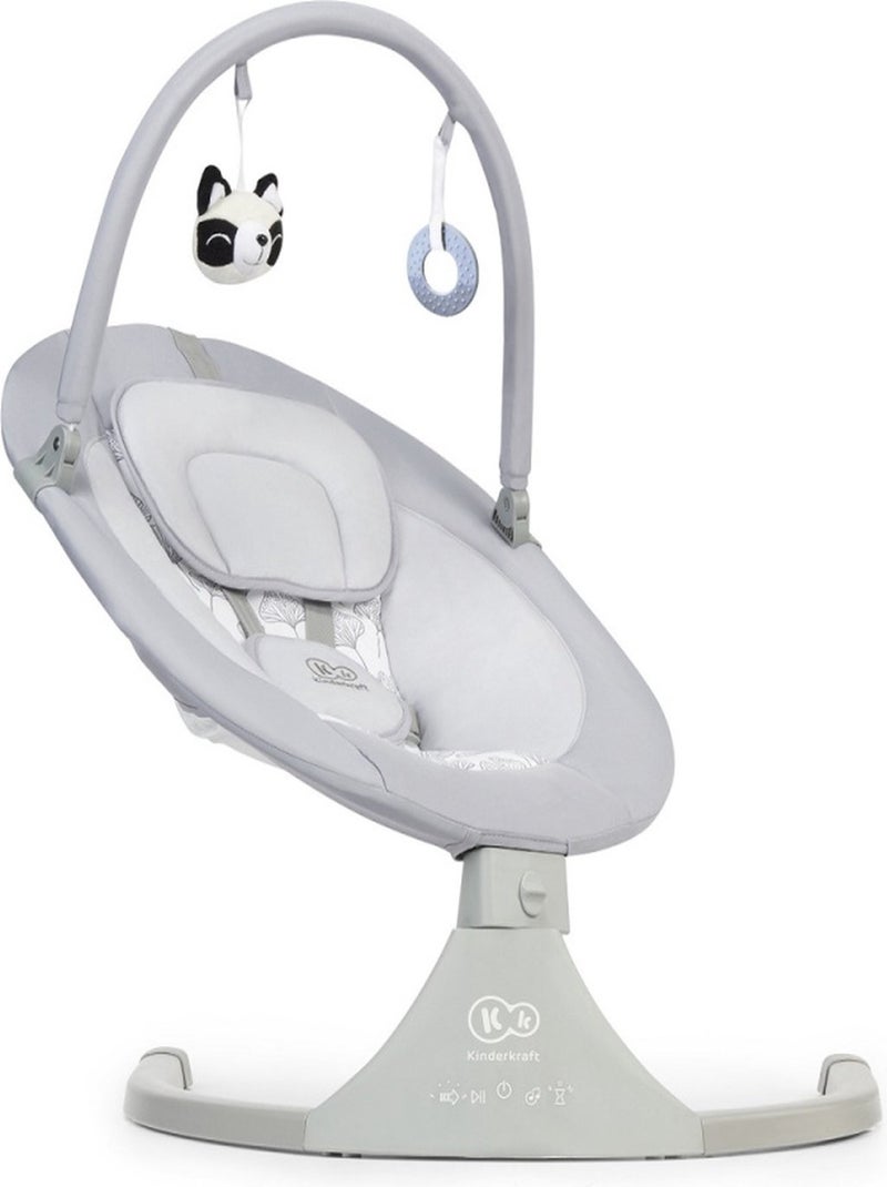 Balancelle transat bébé modèle pratique et confortable Gris - Kiabi