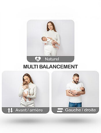 Balancelle / transat electrique bebe Emy de BEBELUXE Balancement naturel