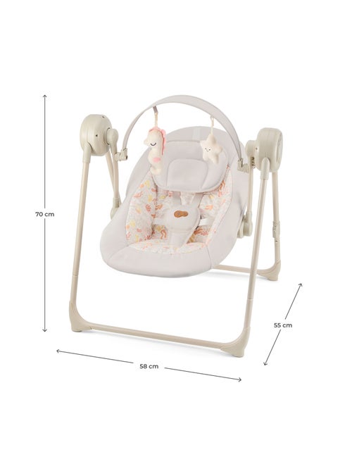 Balancelle transat électrique pour bébé avec réglages - Kiabi