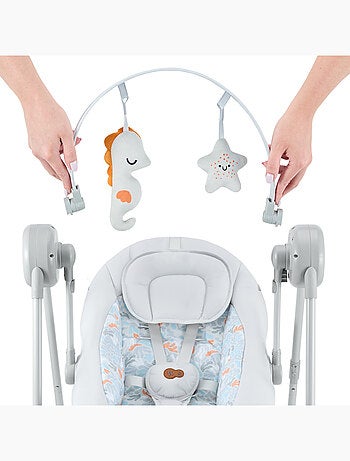 Balancelle transat électrique pour bébé avec réglages