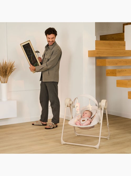 Balancelle-transat Kinderkraft SWINGEE avec 5 vitesses, 8 mélodies, pliable et légère - Kiabi Balancelle-transat Kinderkraft SWINGEE avec 5 vitesses, 8 mélodies, pliable et légère - Kiabi