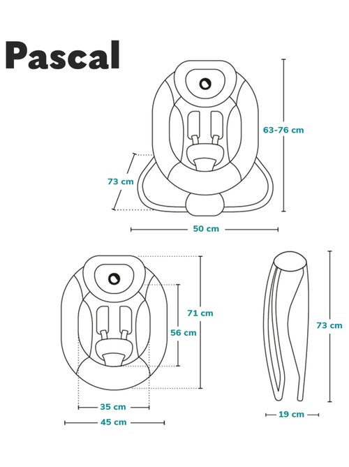 Balancelle Transat LIONELO Pascal - 12 mélodies - Vibrations - Pliage compact - Kiabi Balancelle Transat LIONELO Pascal - 12 mélodies - Vibrations - Pliage compact - Kiabi