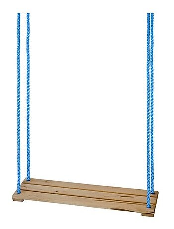 Balançoire avec planche en bois 45cm