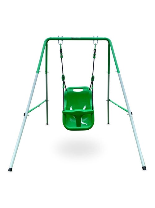 Balançoire bébé +6 mois jusqu'à 25 kg avec Ceinture de sécurité, Hauteur réglable - Kiabi