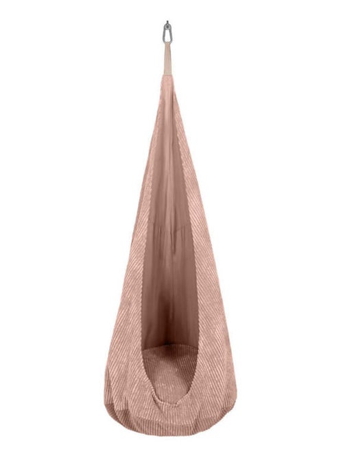 Balançoire cocon pour enfants- aesthetic- ROSE POUDRÉ - Kiabi
