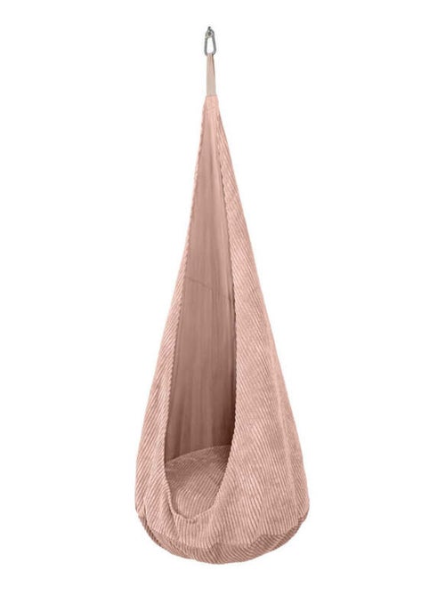 Balançoire cocon pour enfants- aesthetic- ROSE POUDRÉ - Kiabi
