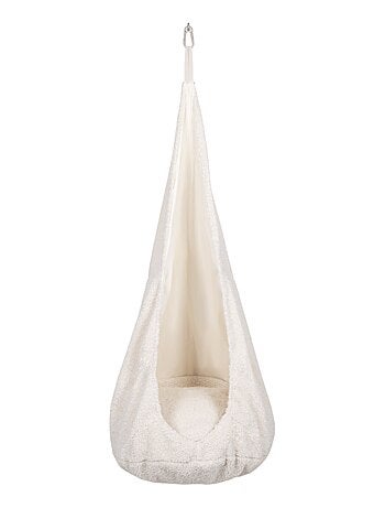Balançoire Cocoon pour enfants - Bearly- VANILLE