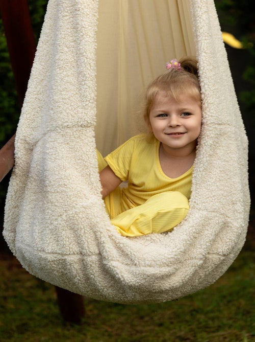 Balançoire Cocoon pour enfants - Bearly- VANILLE - Kiabi