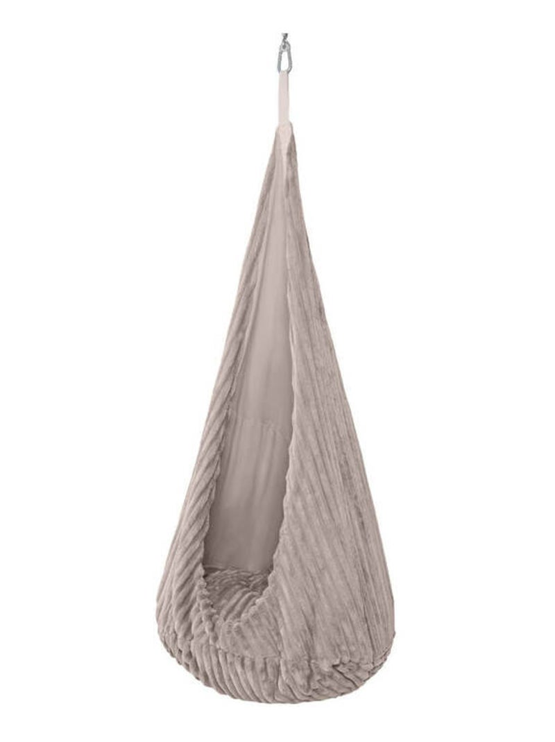 Balançoire Cocoon pour enfants – Churros- BEIGE Beige - Kiabi