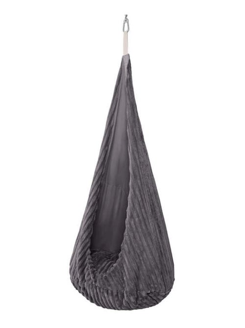 Balançoire Cocoon pour enfants – Churros- GRIS FONCÉ - Kiabi